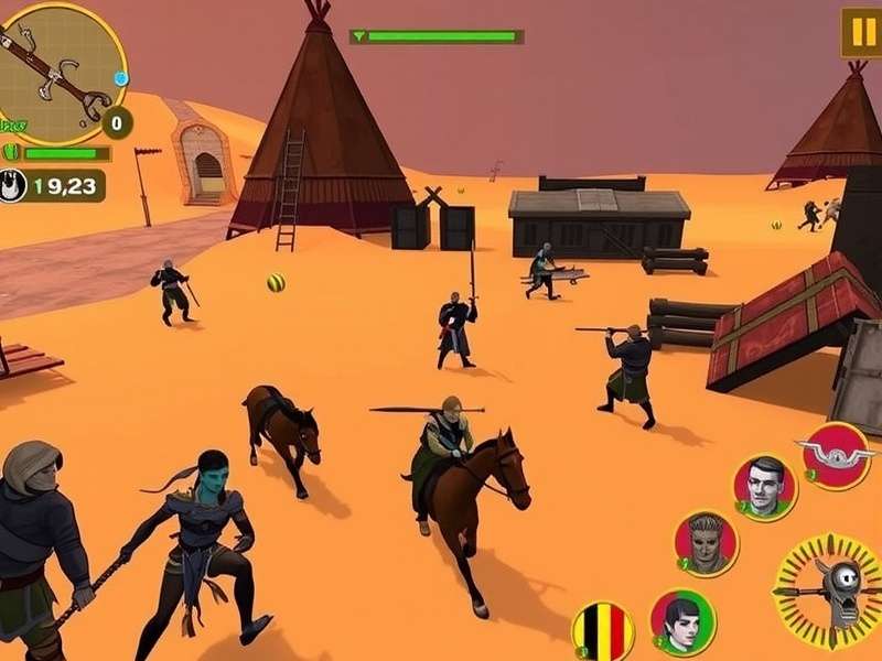 Mansa Marauders Gameplay Screenshot